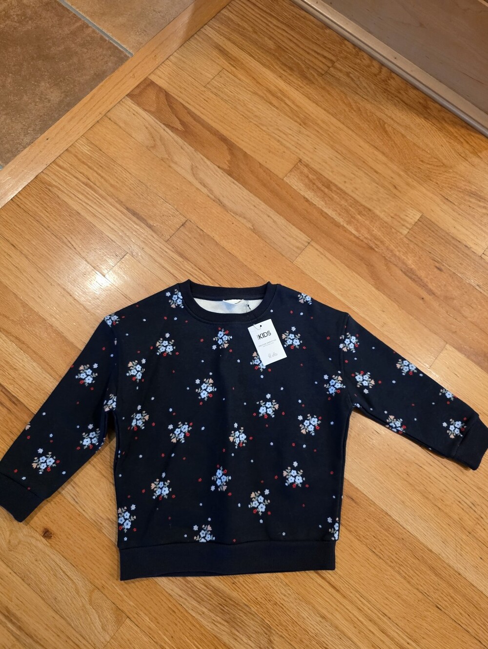 Cotton On Kids Floral Sweatshirt